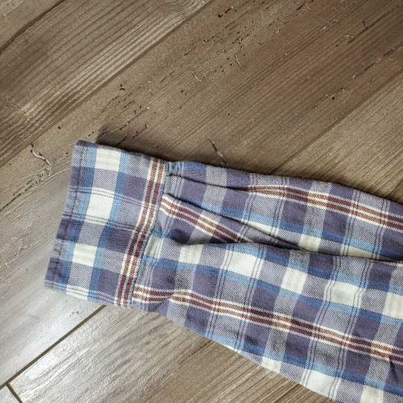 Weatherproof Blue Gray and White Casual Button Down Shirt Men's Size Medium EUC - Picture 11 of 16